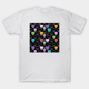 Dental Gifts - Colorful Teeth Pattern T-Shirt